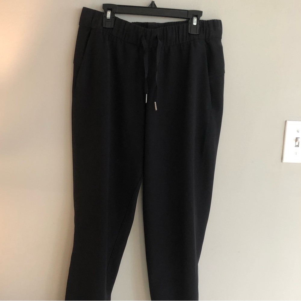 Black joggers from Lululemon